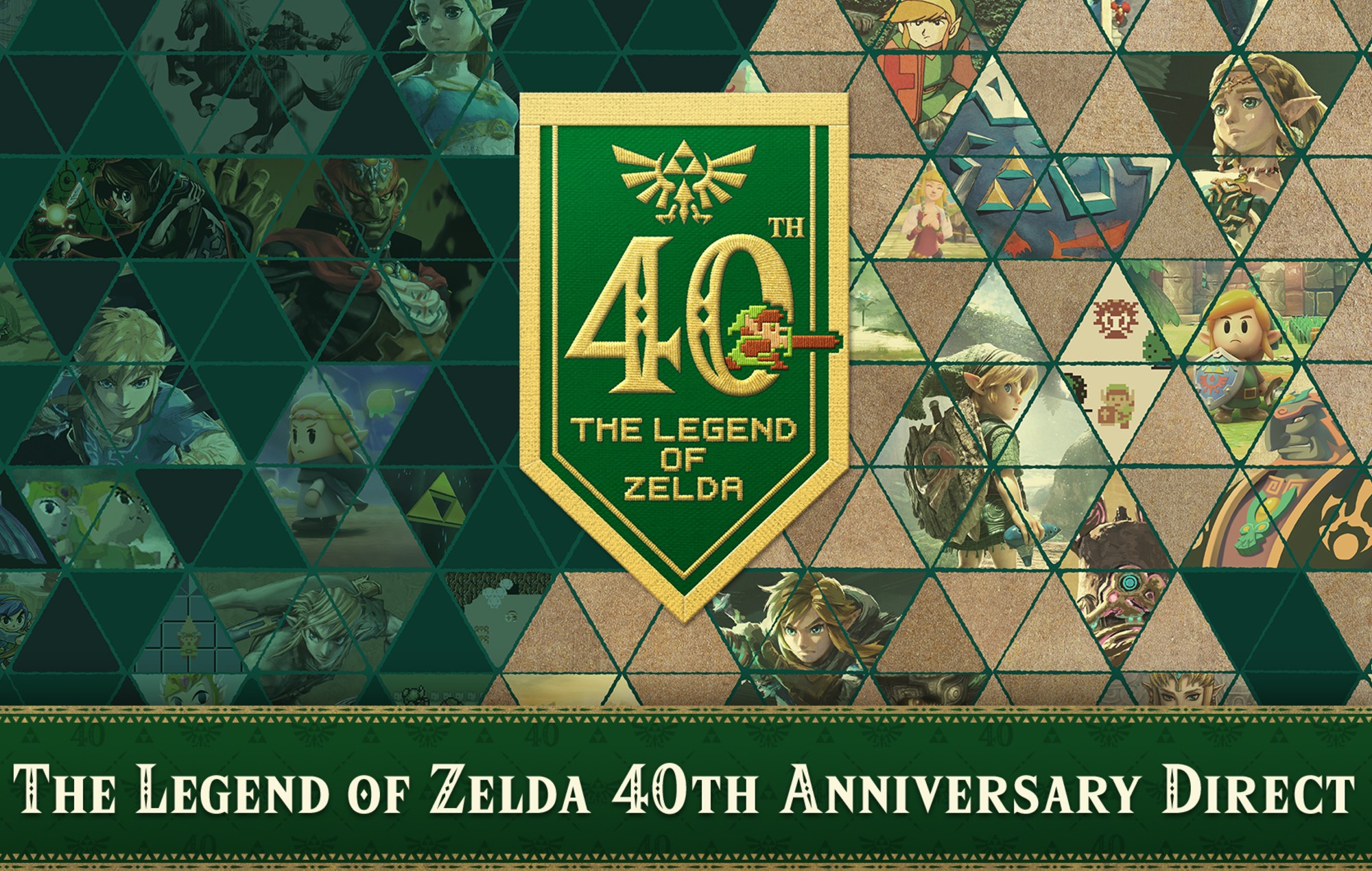 The Legend of Zelda celebra 40 anos em 2026 com uma série de anúncios da Nintendo.