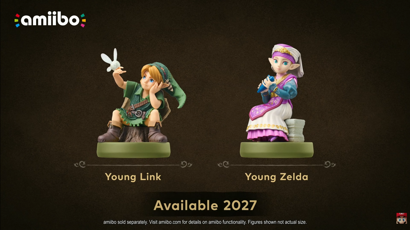 Novos amiibo de The Legend of Zelda também fazem parte das comemorações de 40 anos.