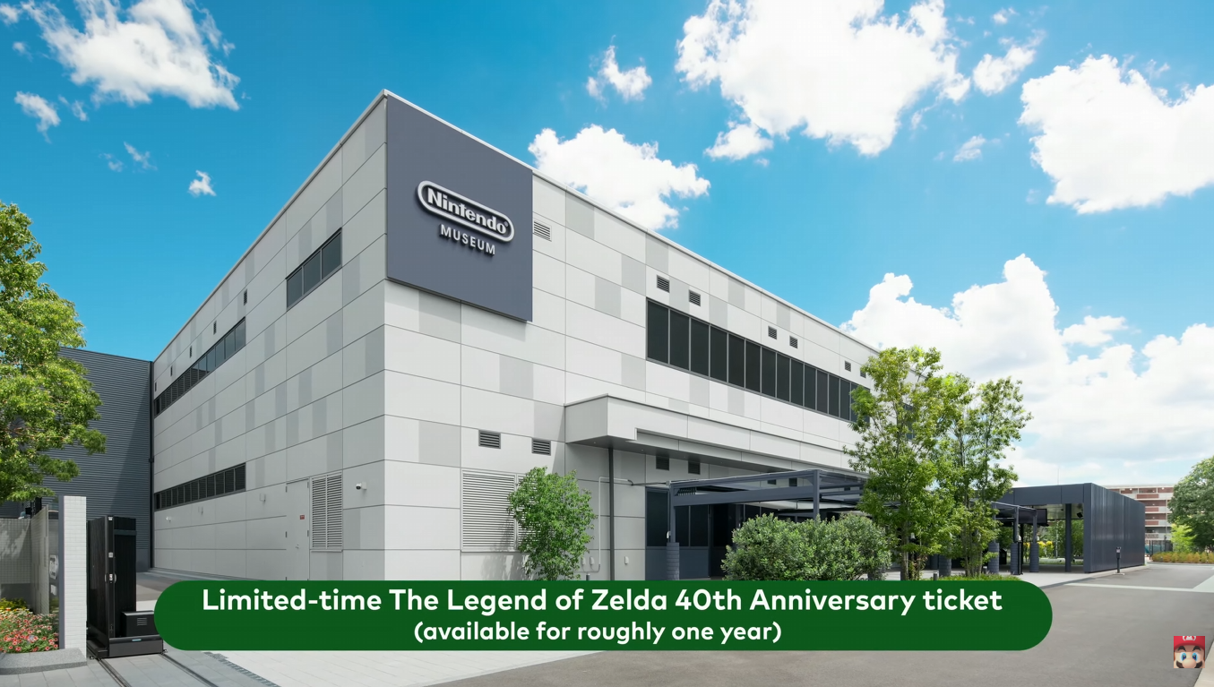 Nintendo Museum também receberá atividades relacionadas aos 40 anos de The Legend of Zelda.